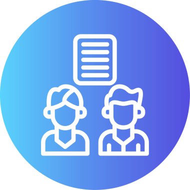 İş ve finans simgesinin vektör illüstrasyonu