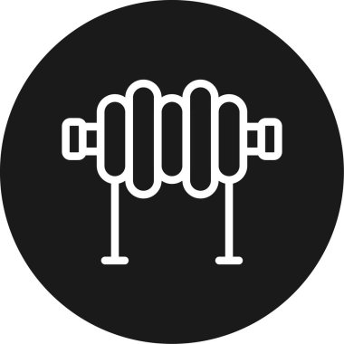 barkod simgesi vektör illüstrasyonu