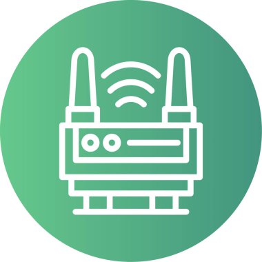 Radyo simgesinin vektör illüstrasyonu