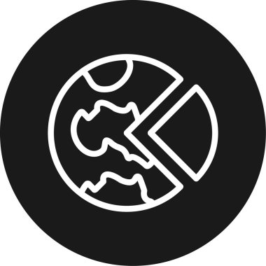 seo modern simgesinin vektör illüstrasyonu