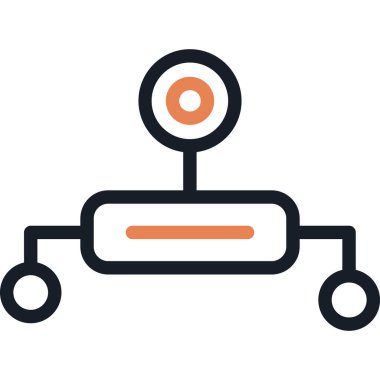 araba simgesi vektör illüstrasyonu