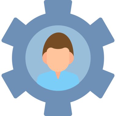 Teçhizat Web simgesi basit illüstrasyon