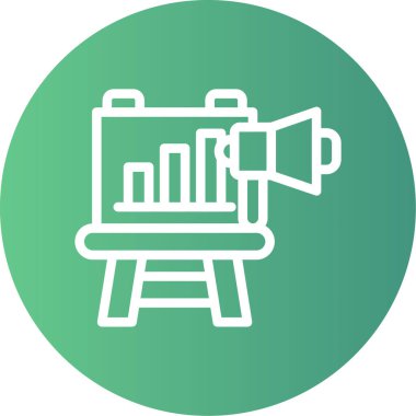 seo modern simgesinin vektör illüstrasyonu