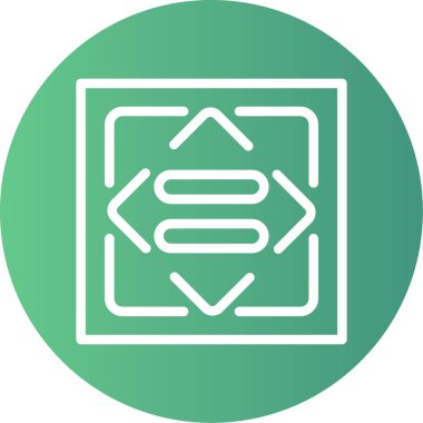 seo modern simgesinin vektör illüstrasyonu