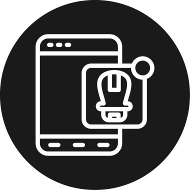 seo modern simgesinin vektör illüstrasyonu