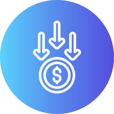 dolar simgesivektör illüstrasyon