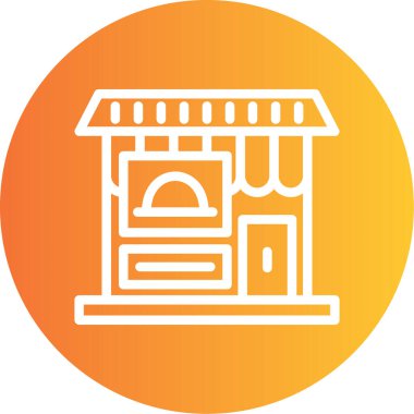 Yapı simgesinin vektör illüstrasyonu