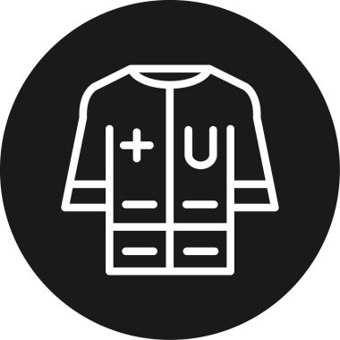 Bir kadın simgesinin vektör illüstrasyonu