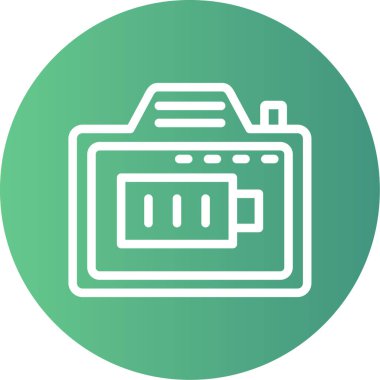 pil vektör illüstrasyonu