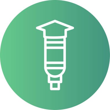 Lamba simgesinin vektör illüstrasyonu