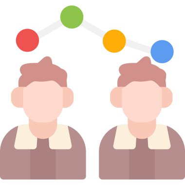 insanlar simge vektör illüstrasyonu