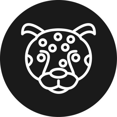 hayvan simgesi vektör illüstrasyonu