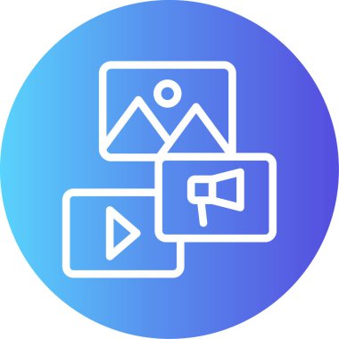 seo modern simgesinin vektör illüstrasyonu