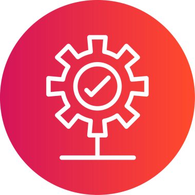 Vektör ayarı Simge illüstrasyonu