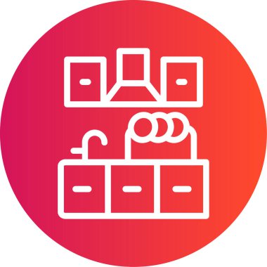 Modern b 'nin vektör illüstrasyonu eksik simgesi