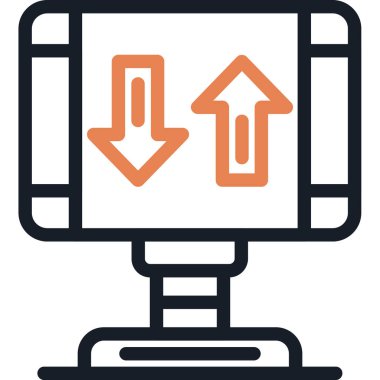 ok simgesi olan bilgisayar ekranı