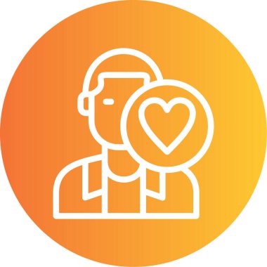 Bir kadının vektör illüstrasyonu