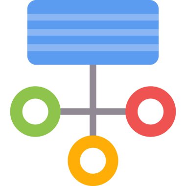 grafik diyagramı vektör simgesi