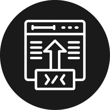 Web ve mobil için vektör simgesi