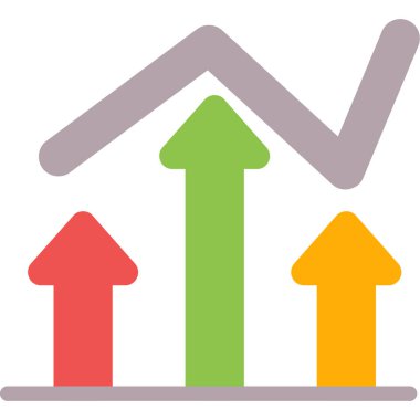 Ok. Web simgesi basit illüstrasyon