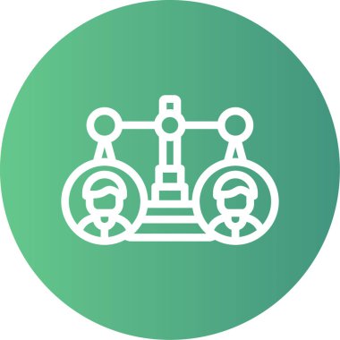 seo modern simgesinin vektör illüstrasyonu