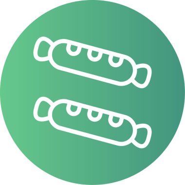 Gıda simgesinin vektör illüstrasyonu