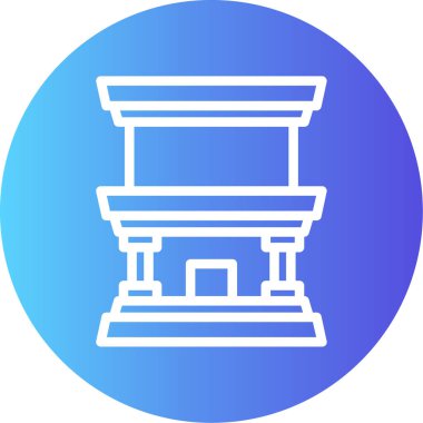 Modern b 'nin vektör illüstrasyonu eksik simgesi