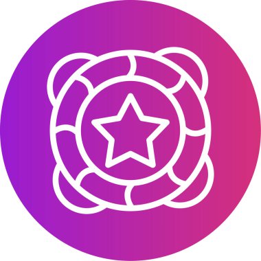 çiçek simgesi vektör illüstrasyonu