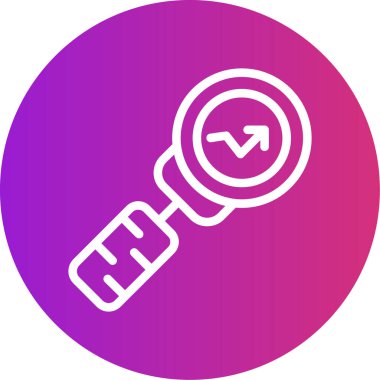 Modern bir simgenin vektör illüstrasyonu