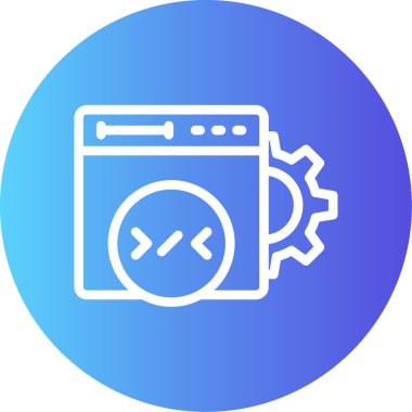 seo modern simgesinin vektör illüstrasyonu