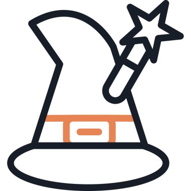 özet biçiminde sihirli şapka simgesi