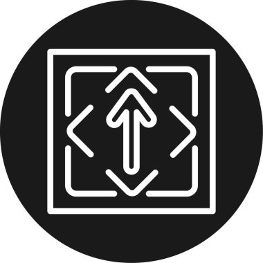 seo modern simgesinin vektör illüstrasyonu