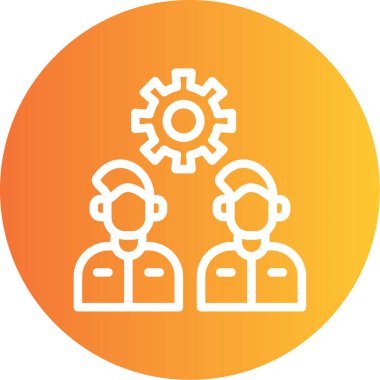 İş dünyasının modern vektör simgesi