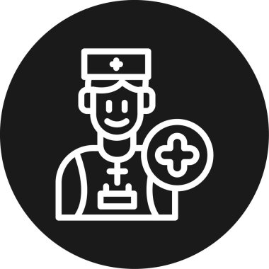 vektör hemşire resimleme