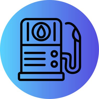 Klima ikonu vektör illüstrasyonu