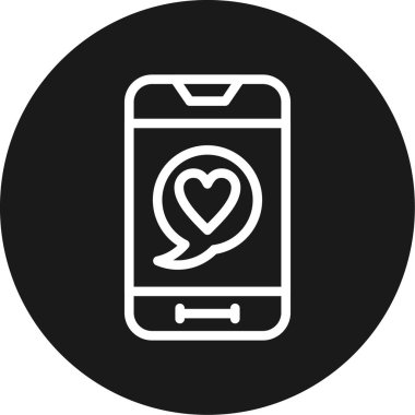 cep telefonu ikonu vektör illüstrasyonu