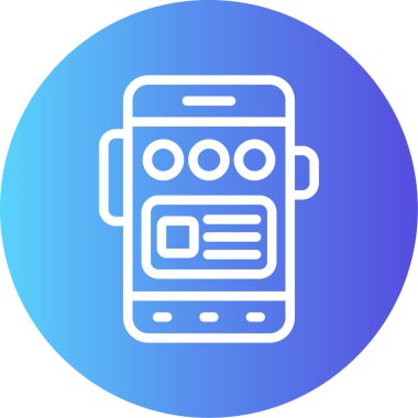 vektör mobil illüstrasyon