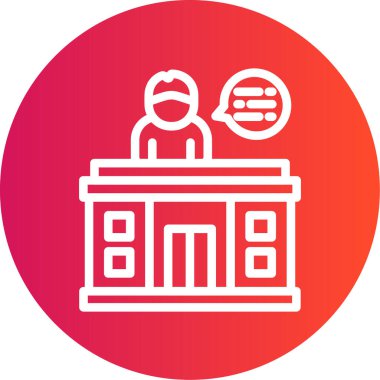 Yapı simgesinin vektör illüstrasyonu