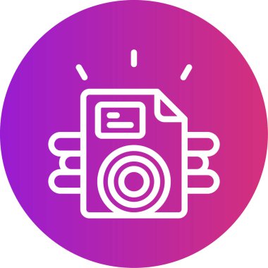 Modern eğitim ikonunun vektör illüstrasyonu