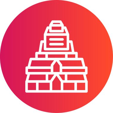 Yapı simgesinin vektör illüstrasyonu