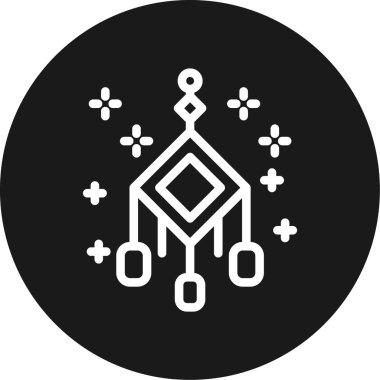 Modern b 'nin vektör çizimi çip simgesinden yoksun