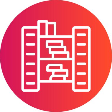 Seo simgesinin vektör illüstrasyonu