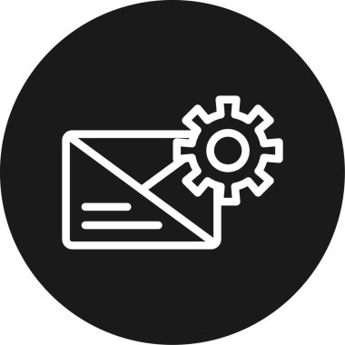 e- posta simgesi, vektör illüstrasyonu