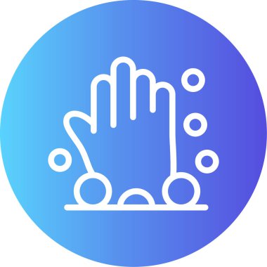 Kişisel ve ticari kullanımın resimleme simgesi tasarımı.