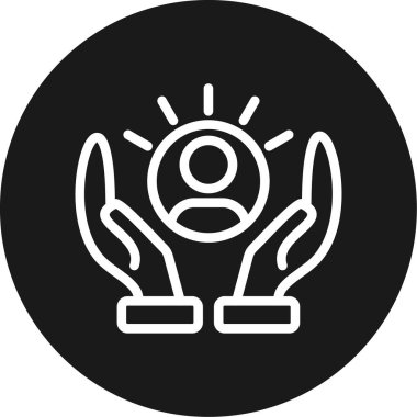 hafif lamba ikonu vektör illüstrasyonu