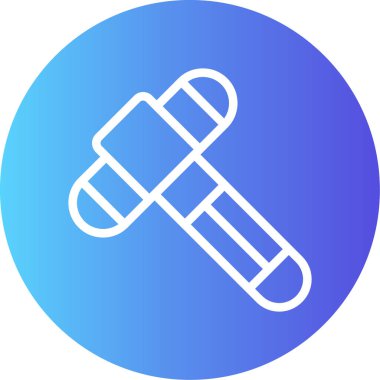 boya fırçası simgesi, vektör illüstrasyonu