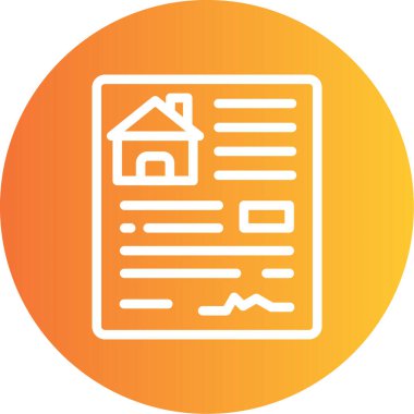 belge simgesi vektör illüstrasyonu