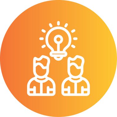 İş ve finans simgesinin vektör illüstrasyonu