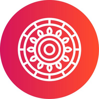 Kırmızı ve beyaz arkaplanın vektör çizimi