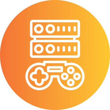 seo modern simgesinin vektör illüstrasyonu